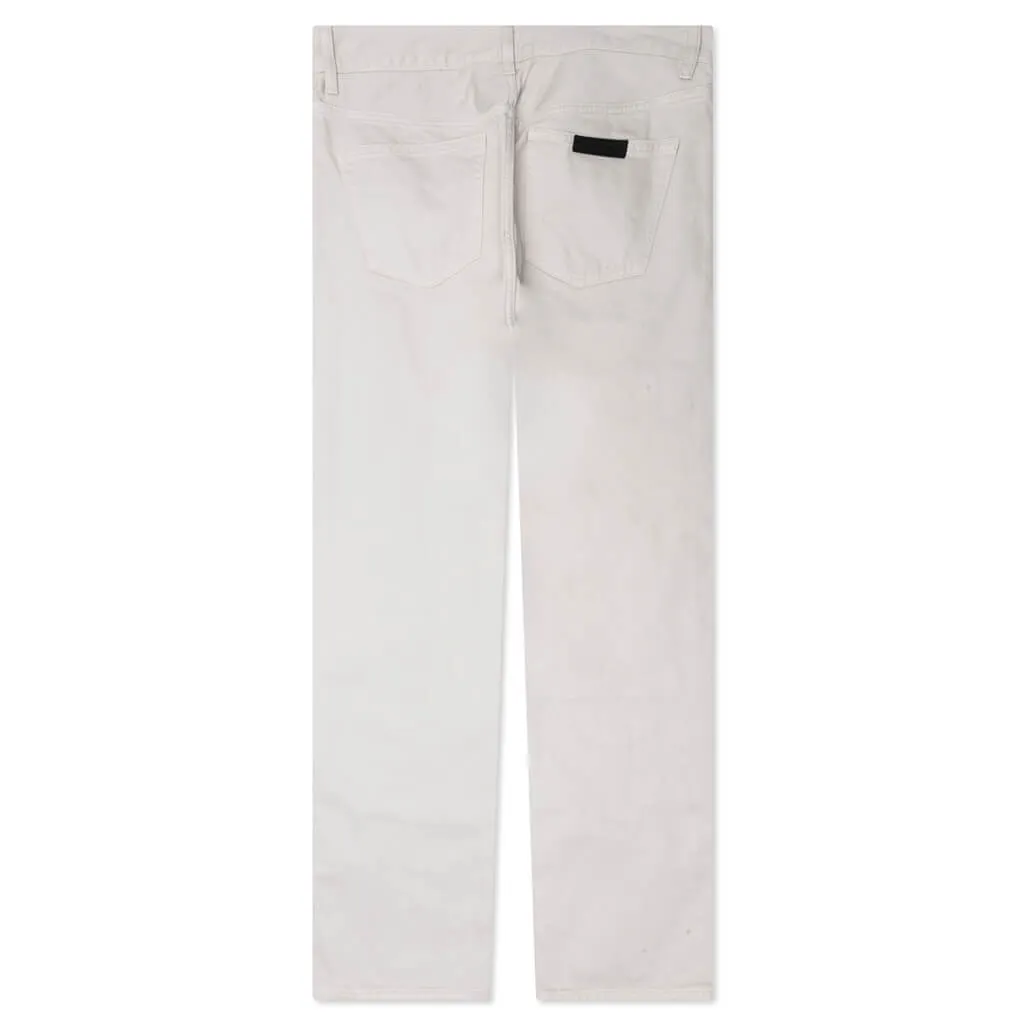 5 Pocket Jean - Silver Cloud