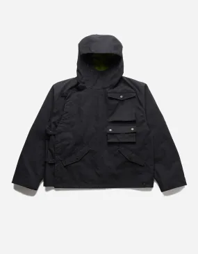 5033 Oversized Monk Snoparka Black