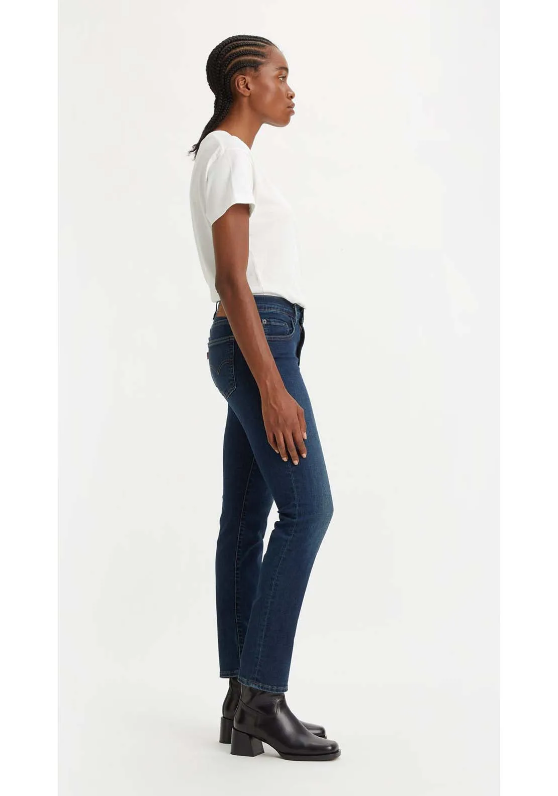 724 High Rise Straight Jean