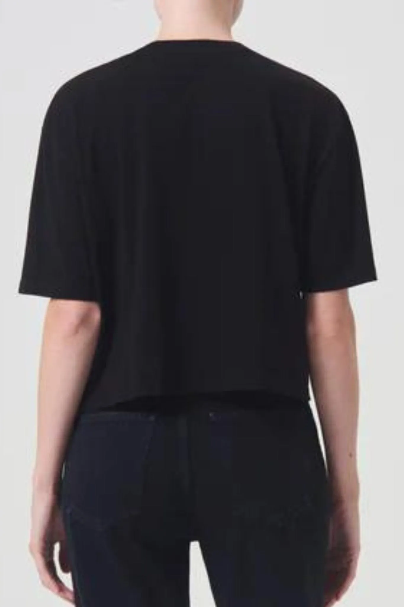 Agolde: Anya Tee in Black