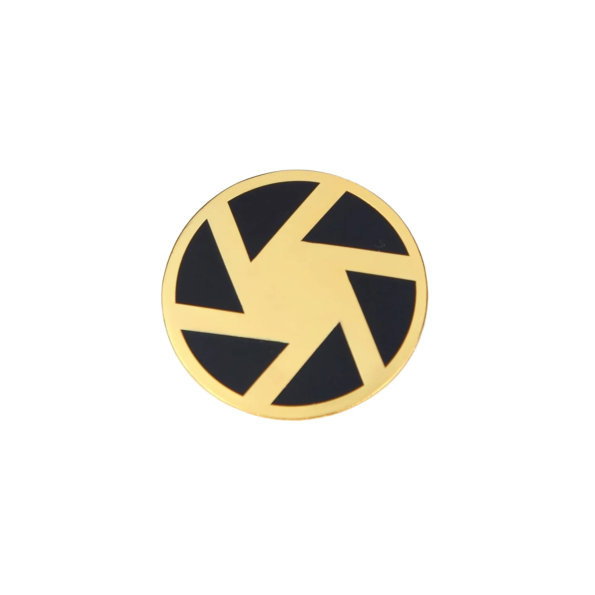 Aperture Gold Pin