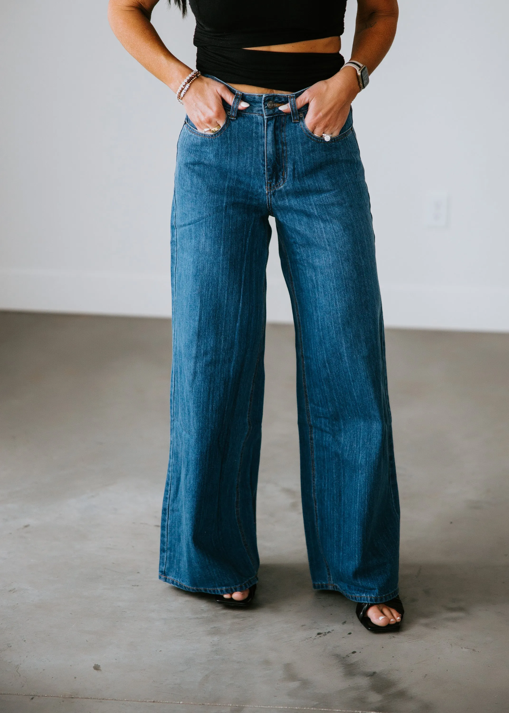 Avo Palazzo Denim Jean