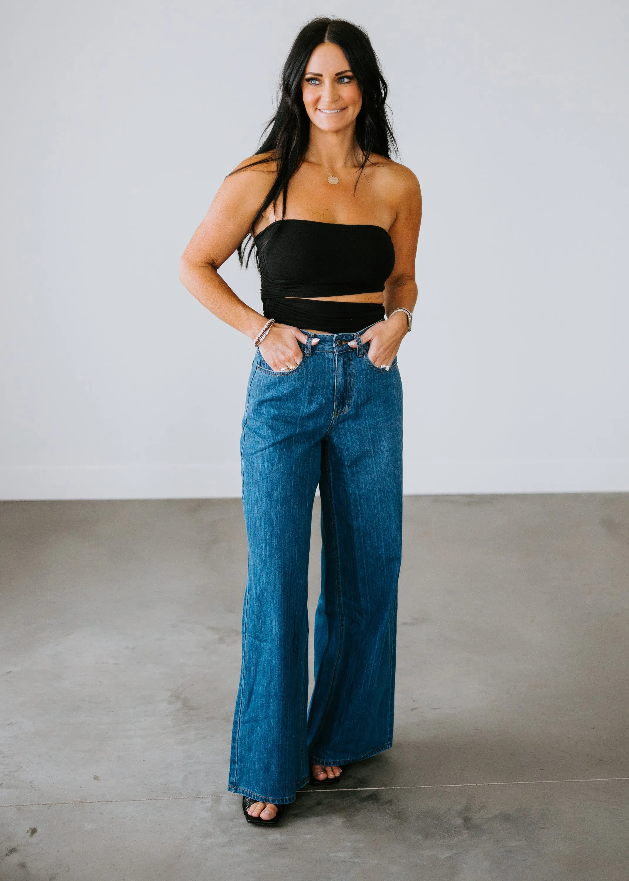 Avo Palazzo Denim Jean