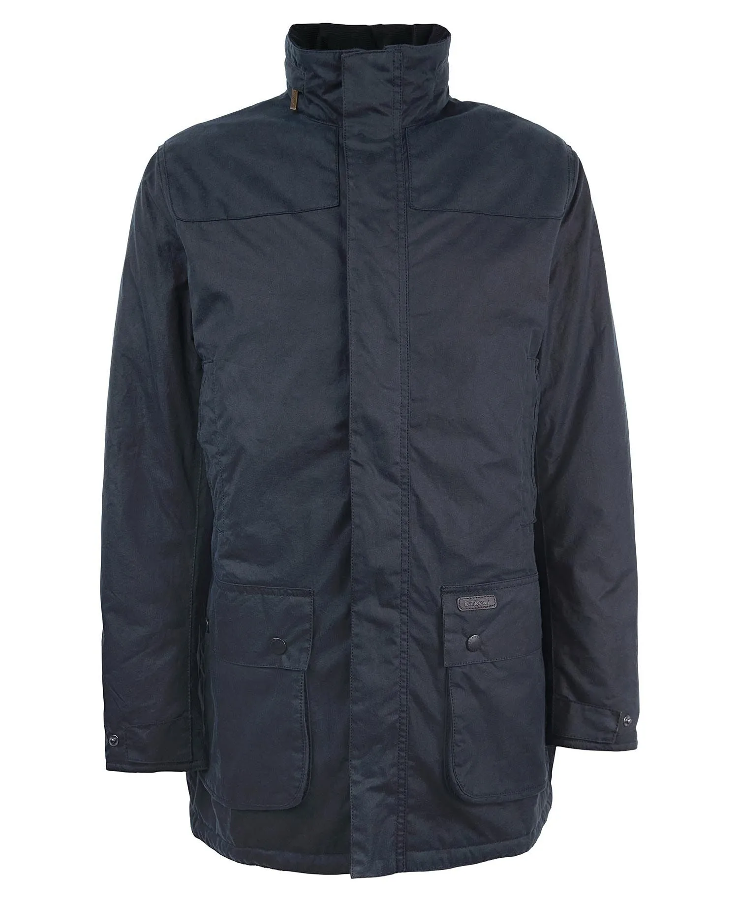 Mens Barbour Alston Waterproof Wax Jacket - Classic Outdoor Heritage Coat with Durable Protection and Timeless Style