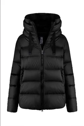 Bomboogie women's down jacket with hood Rome Down Jacket in Nylon GW6012 T MNA 90 black