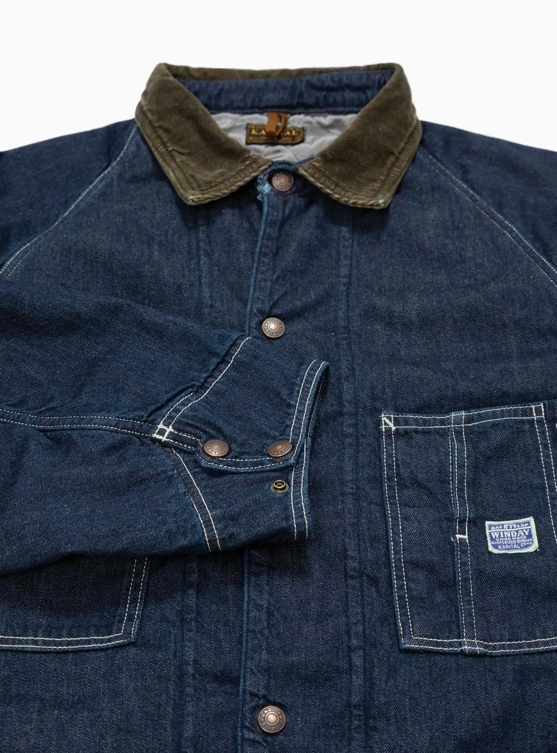 Cactus 8oz Lined Denim Jacket Indigo