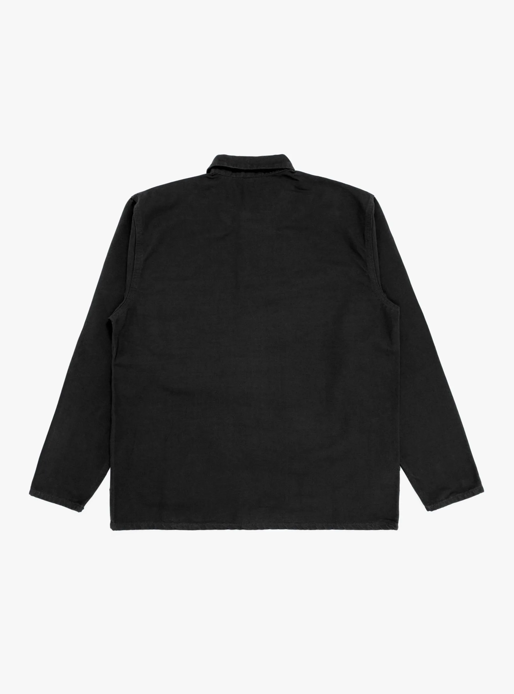 Canvas Coverall Jacket Black