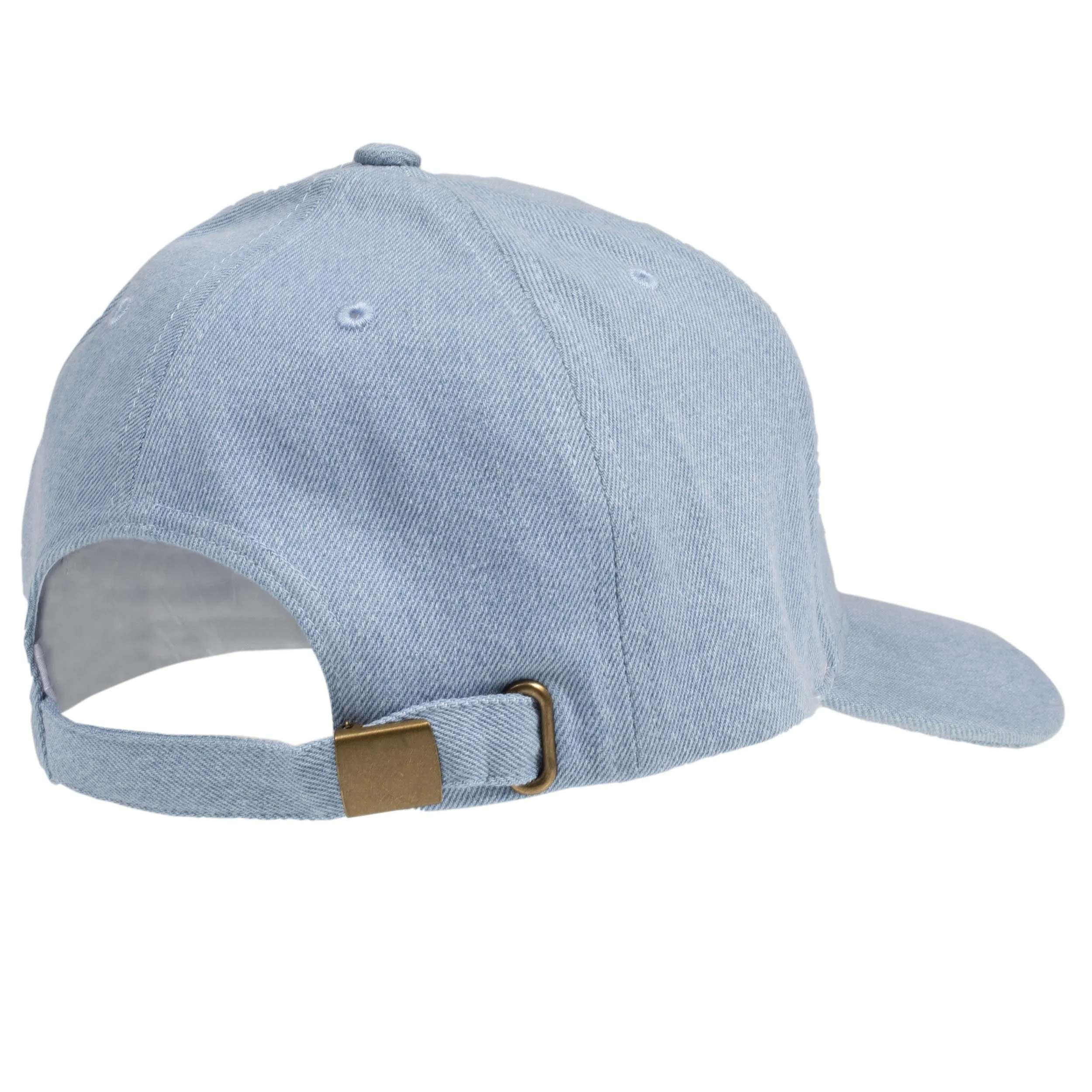 Casquette mixte ajustable Jean bleu clair