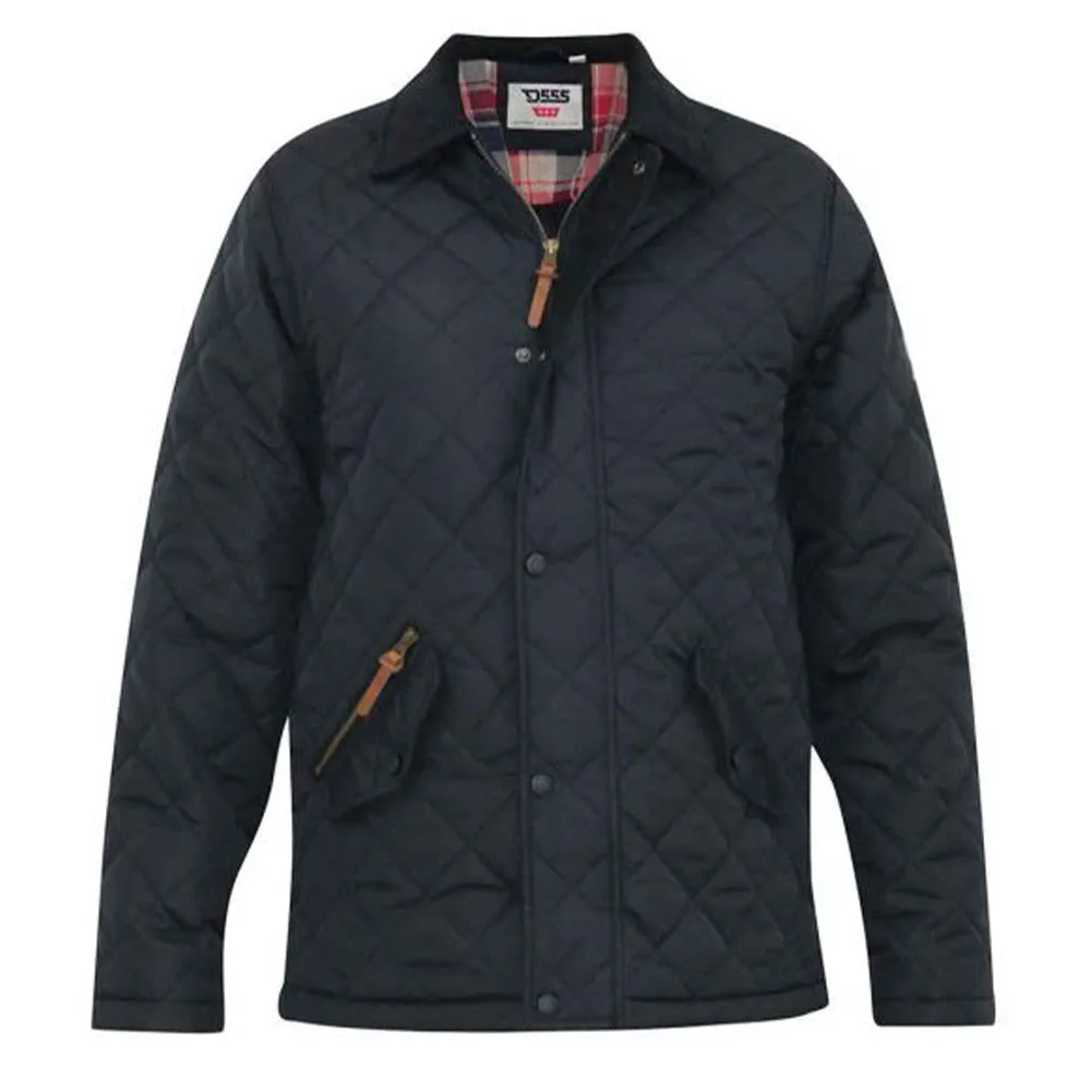 D555 Quilted Jacket - Black