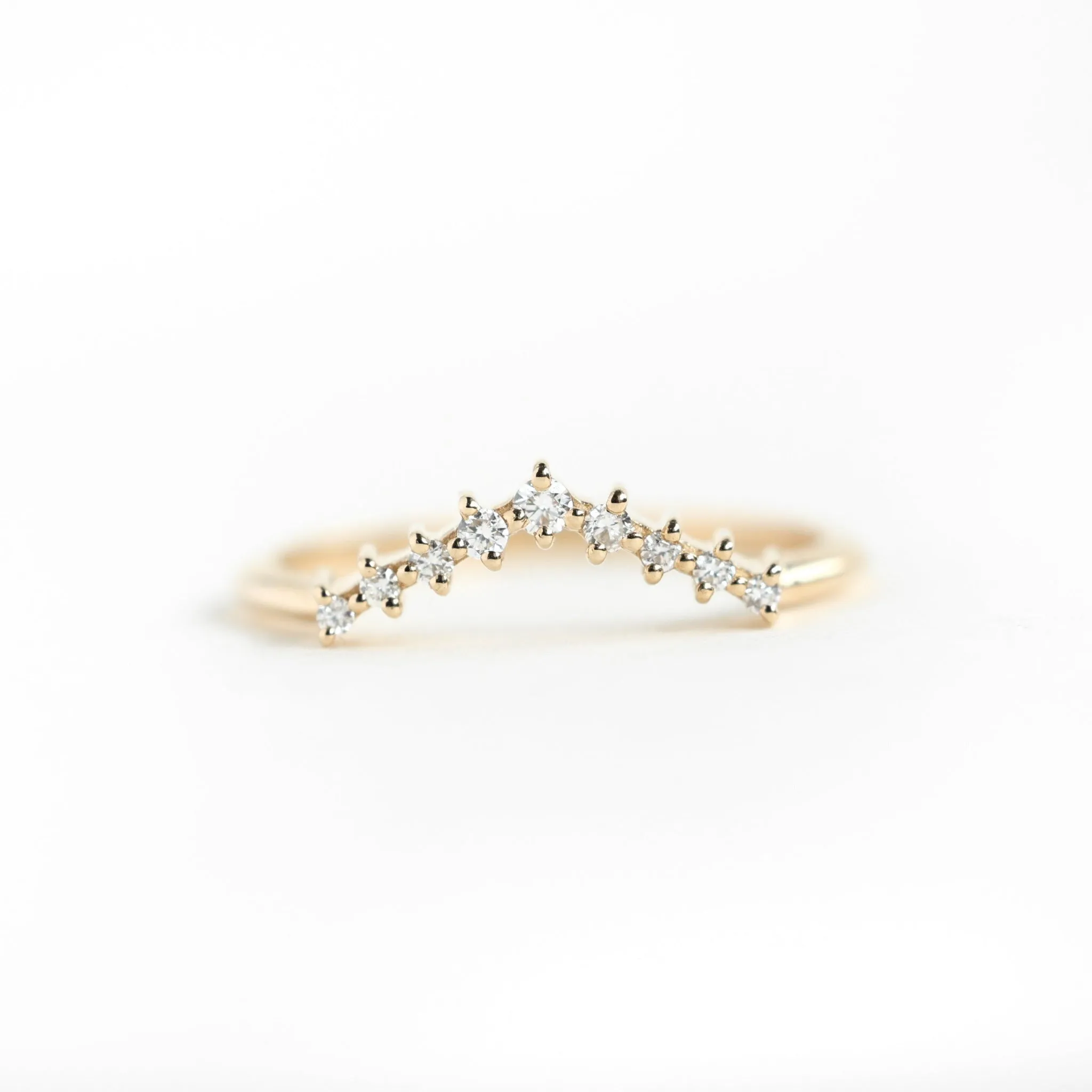 Dora Diamond Wedding Band