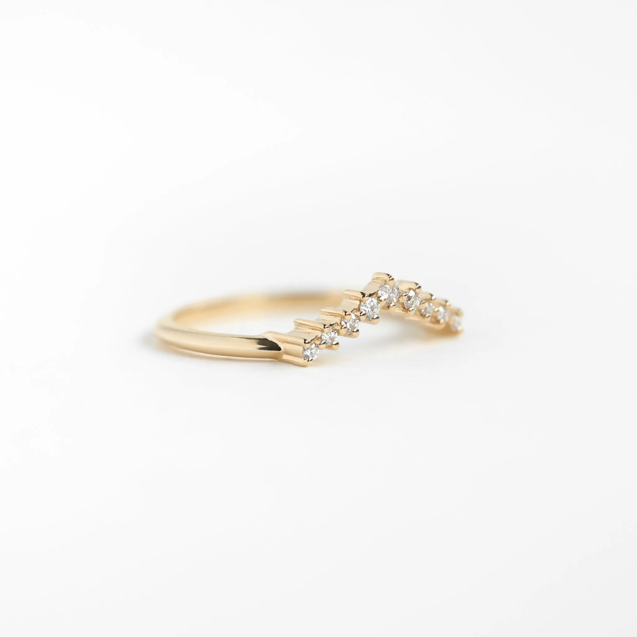 Dora Diamond Wedding Band