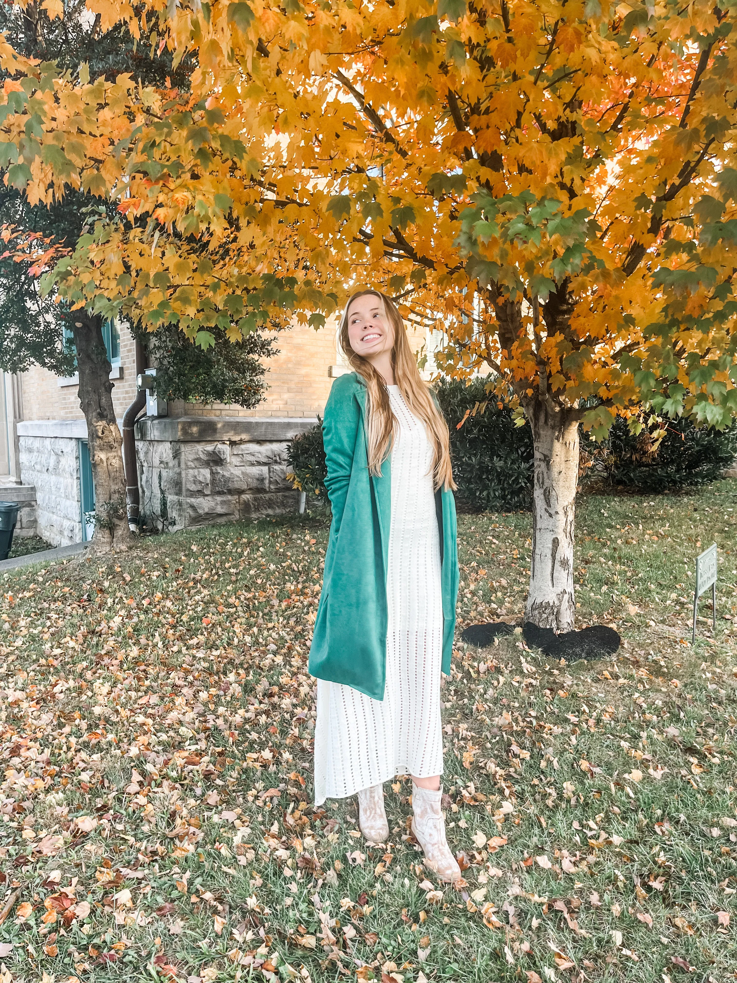 Emerald City Faux Suede Long Blazer