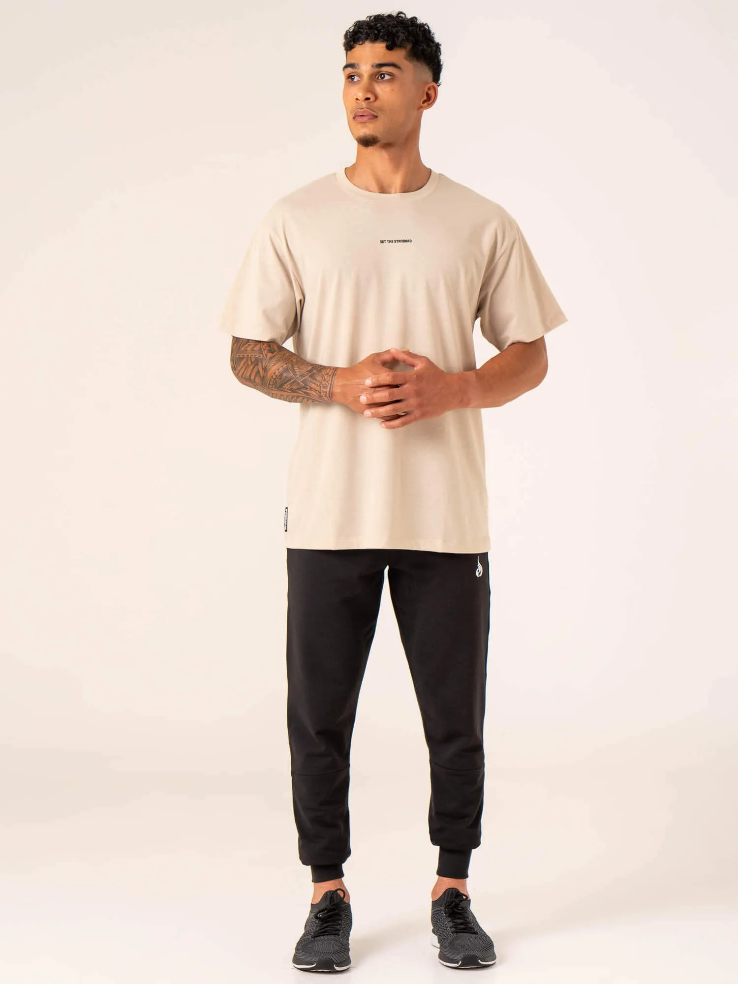 Emerge Oversized T-Shirt - Sand