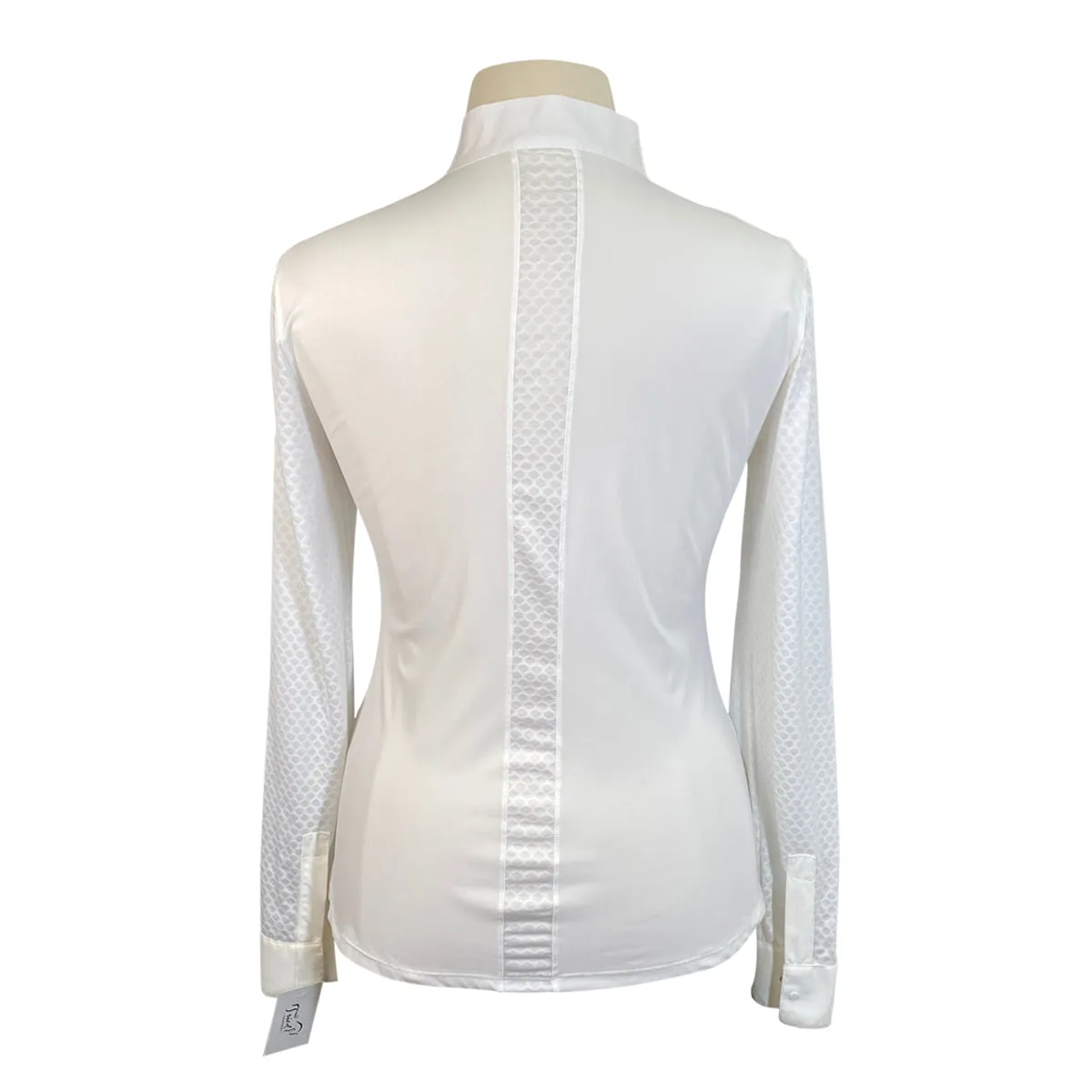 Equiline Competition Polo in White - Women's XL