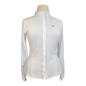 Equiline Competition Polo in White - Women's XL