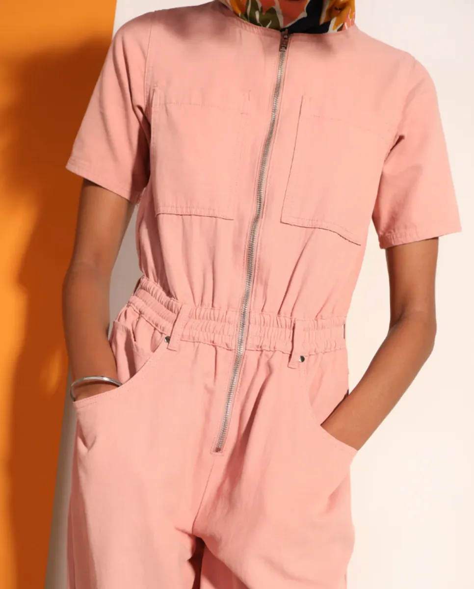 Francis Boilersuit Blush