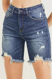 FRAYED RISEN SHORTS