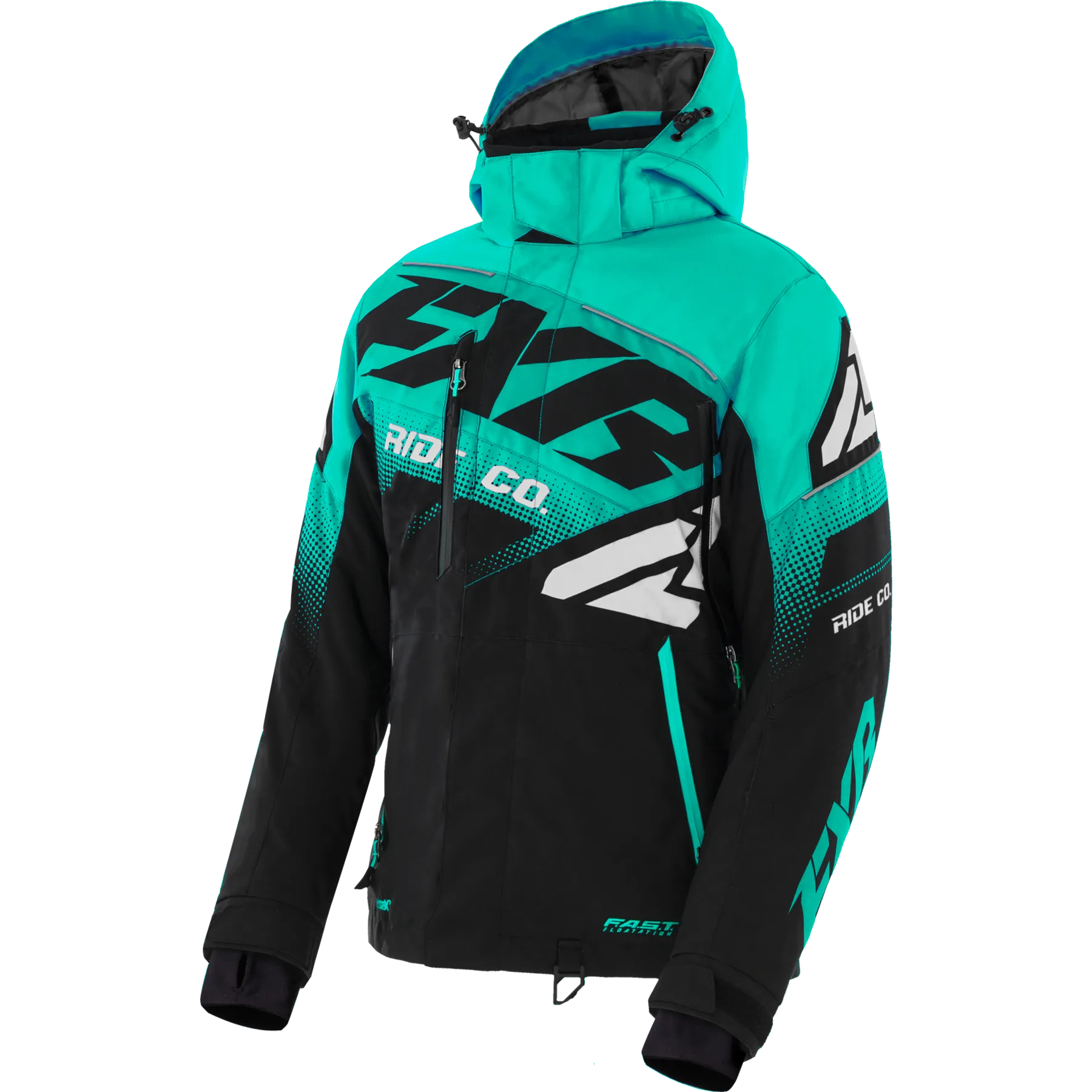 FXR Boost FX Womens Jacket Black/Mint