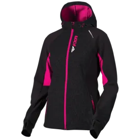 FXR Pulse Womens Softshell Jacket Black Fuchsia