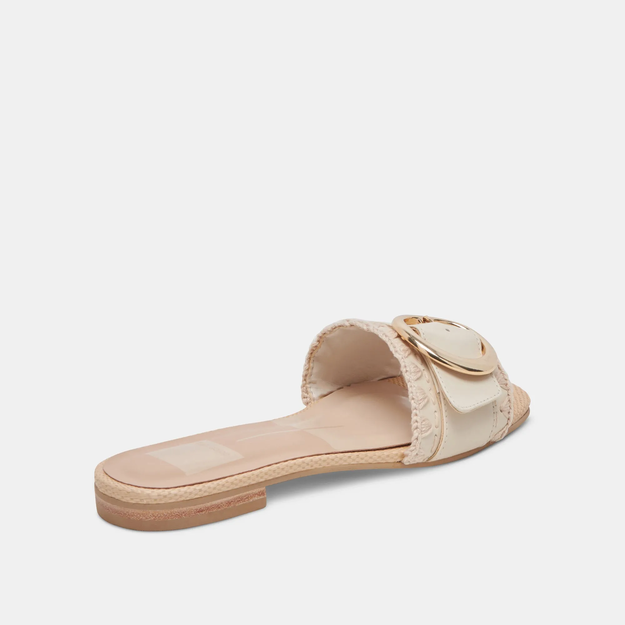 GRECIA SANDALS IVORY LEATHER