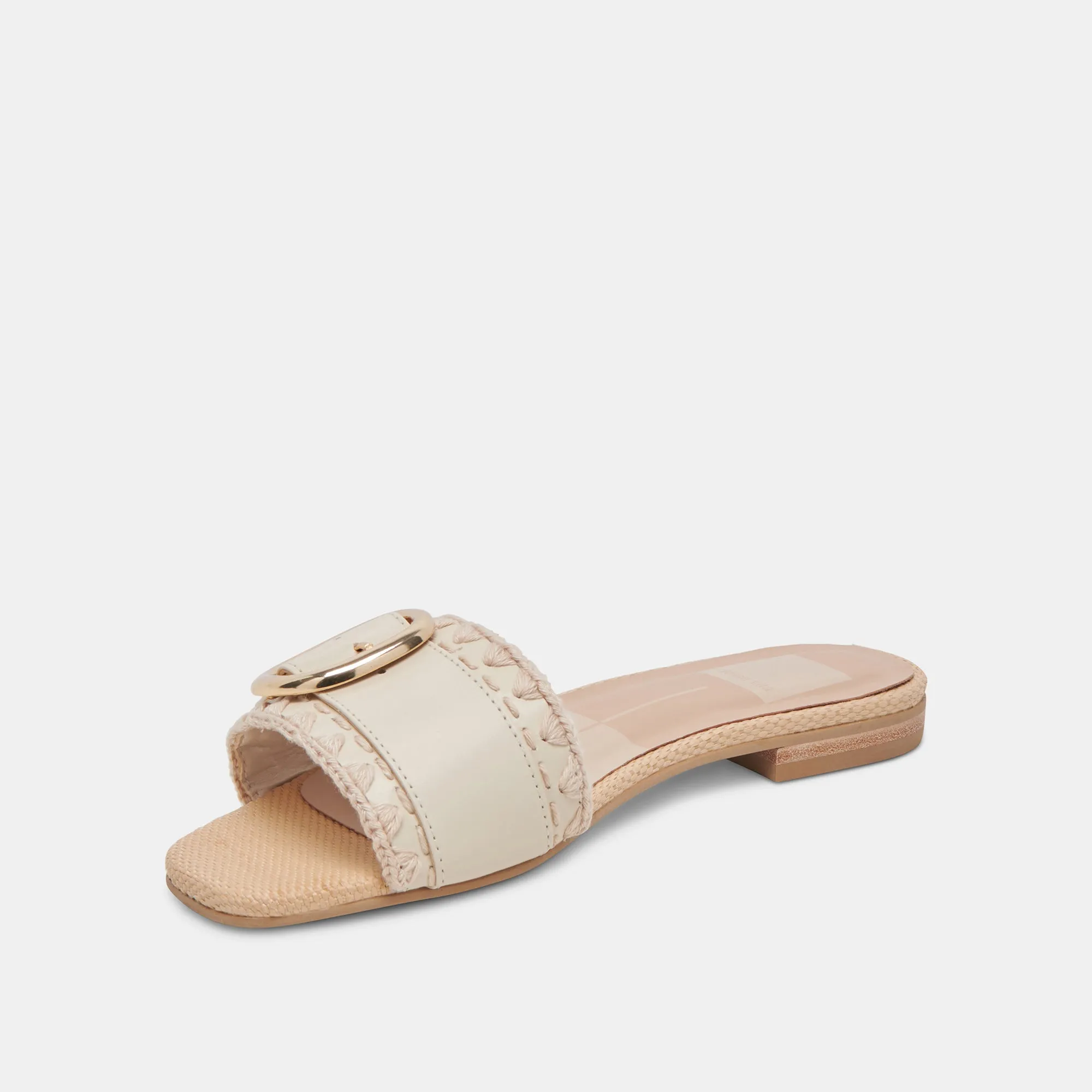 GRECIA SANDALS IVORY LEATHER