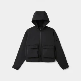 Hooded Tech Travel Jacket