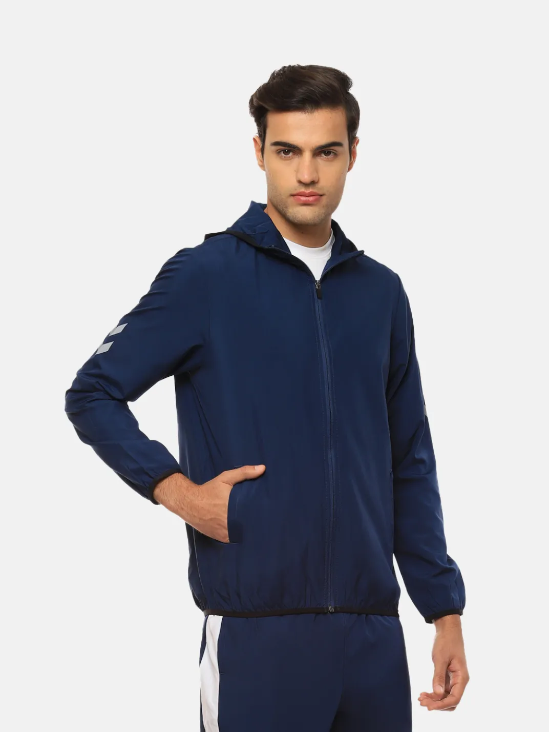 Hummel Victor Men Blue B2B Jacket