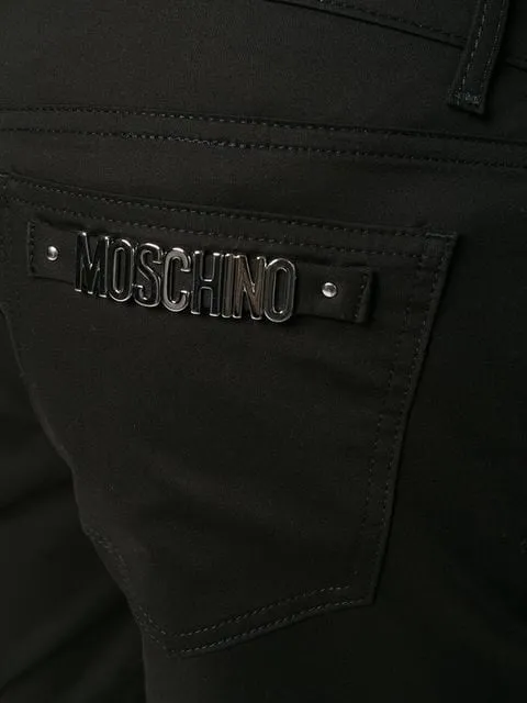 Jean's Moschino slim noir