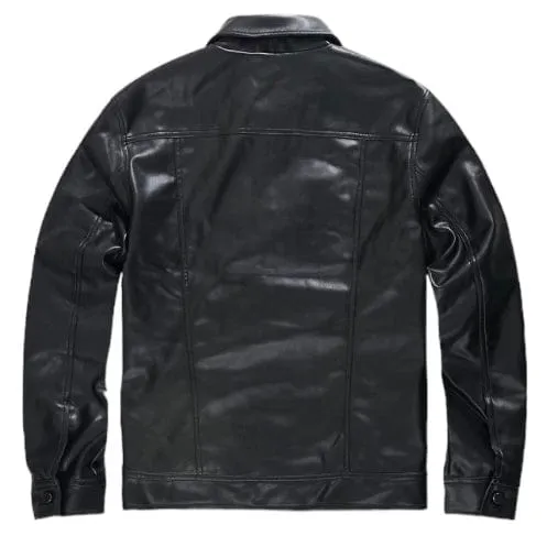 Jordan Craig Thriller Trucker Jacket (Black) - JJ1121