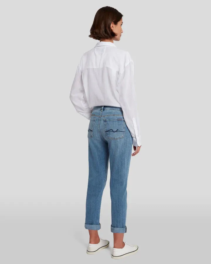 JOSEFINA GIRLFRIEND JEAN (BRIGHT BROKEN TWILL) - 7 FOR ALL MANKIND