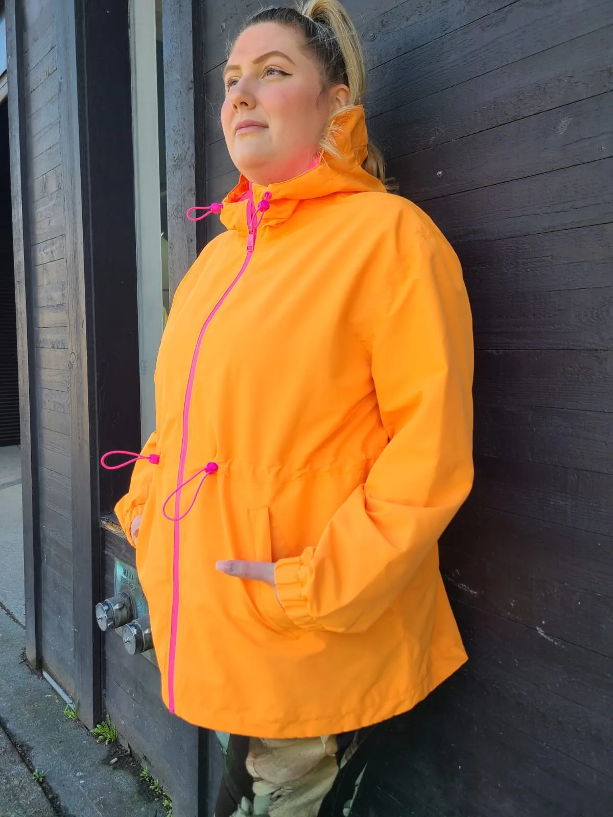 K5693R Papaya Raincoat