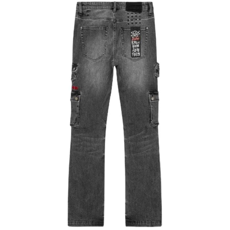 Ksubi 999 Bronko Cargo Denim (Black) MJW23DJ001