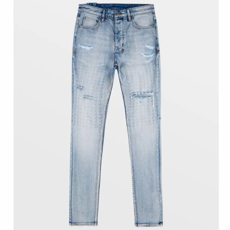 Ksubi Chitch Enjoy Trashed Jean (Light Acid Wash) MPF23DJ033