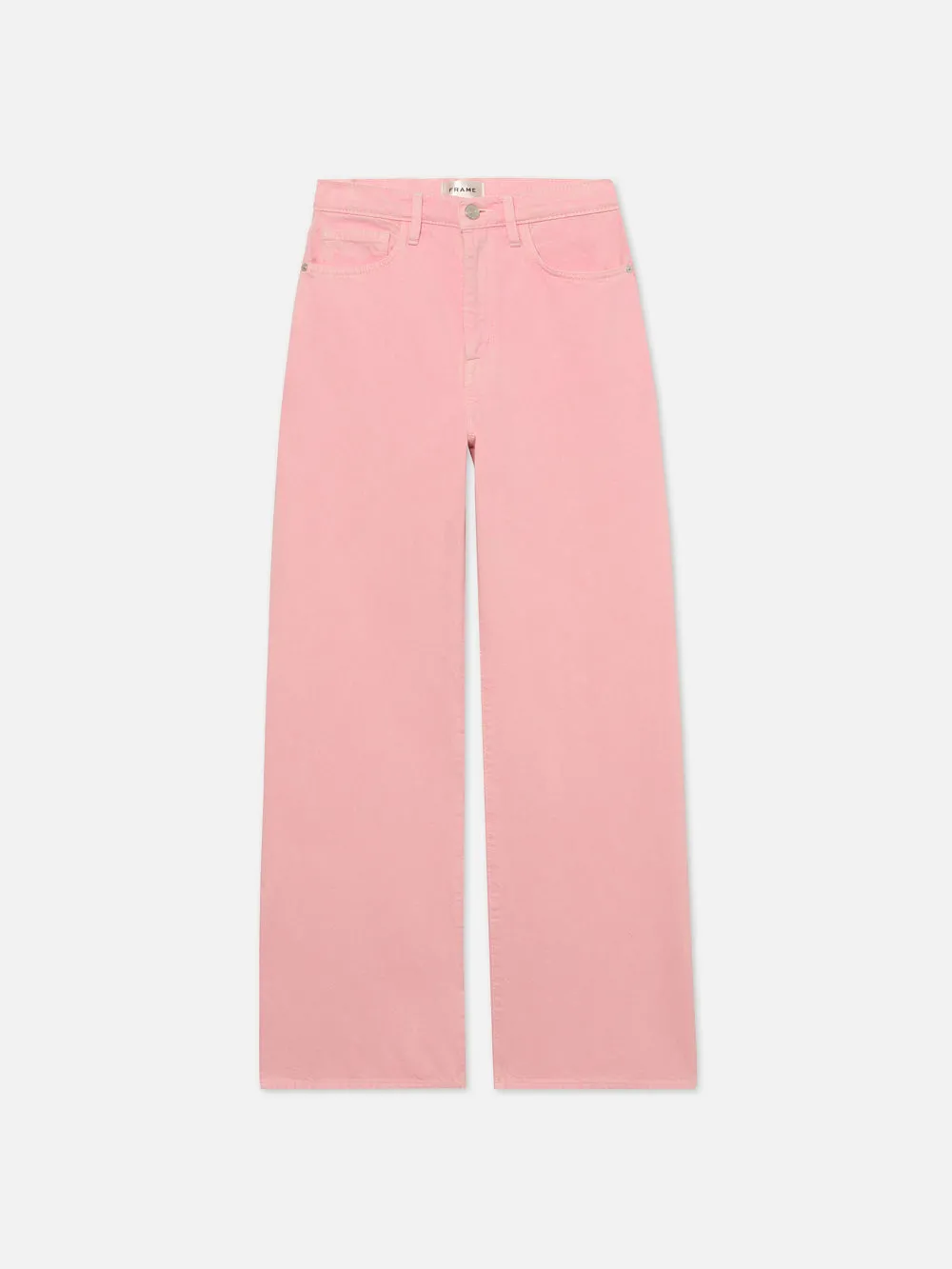 Le Jane Wide Crop -- Washed Dusty Pink