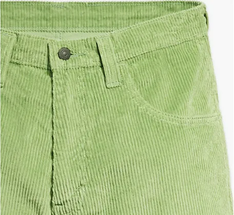 LEVI'S MEN'S SKATE DROP-IN SHORT - JADE GREEN