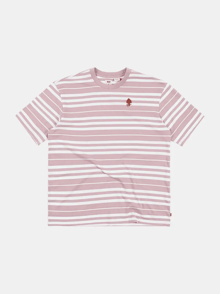 Levis Stay Loose Tee - Backyard Stripe