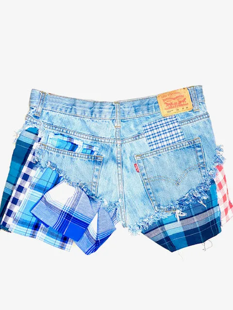 LEVIS Vintage Patchwork Shorts