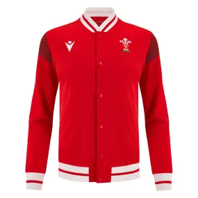 Macron Men's Wales Rugby Anthem Jacket 23/24 - Red