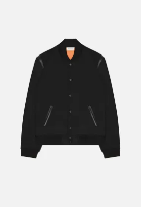 Melton Wool Stadium Jacket / Black