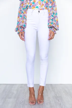 Mollie Skinny Jeans - White