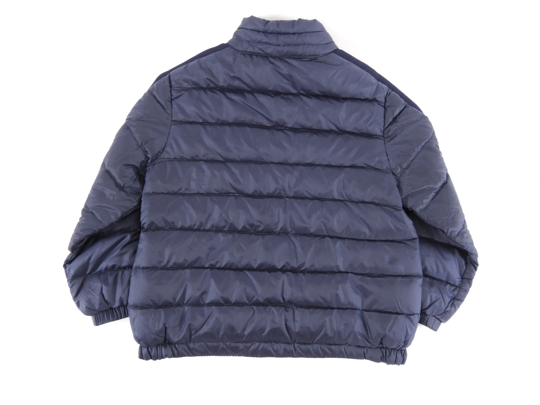 Moncler Baby Navy Down Acteon Jacket - 18/24 M