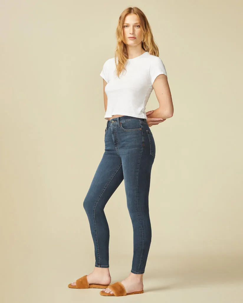 MXP High Rise Skinny Jean - Flora