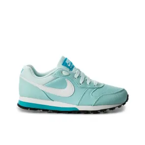 Nike MD Runner 2  Lace Up Blue Synthetic Womens Trainers 749869 404