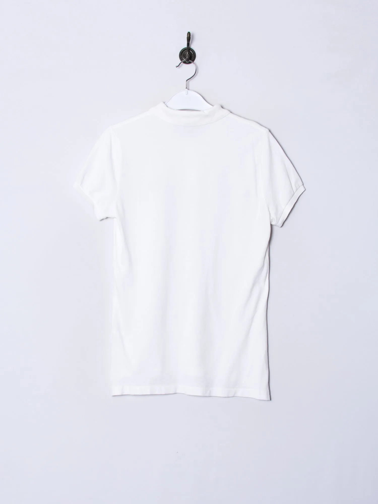 Polo Ralph Lauren Skinny White Poloshirt