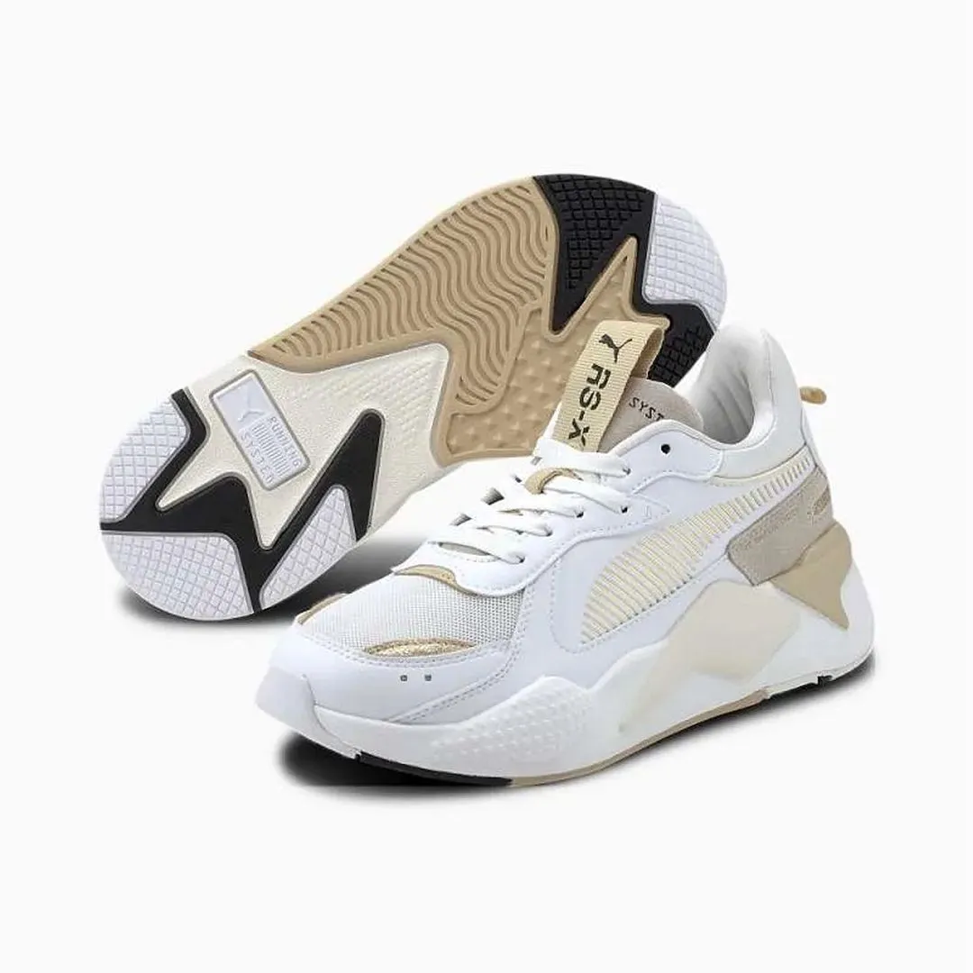 Puma RS-X Mono Metal White Womens Trainers