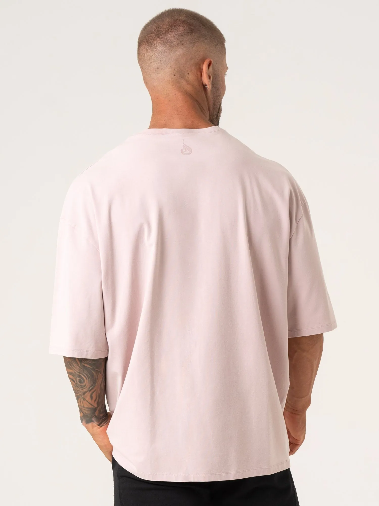 Pursuit Oversized T-Shirt - Cinder Stonewash