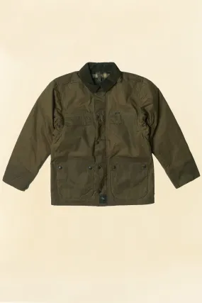 Rats British Millerain Waxed Cotton Jacket - Khaki