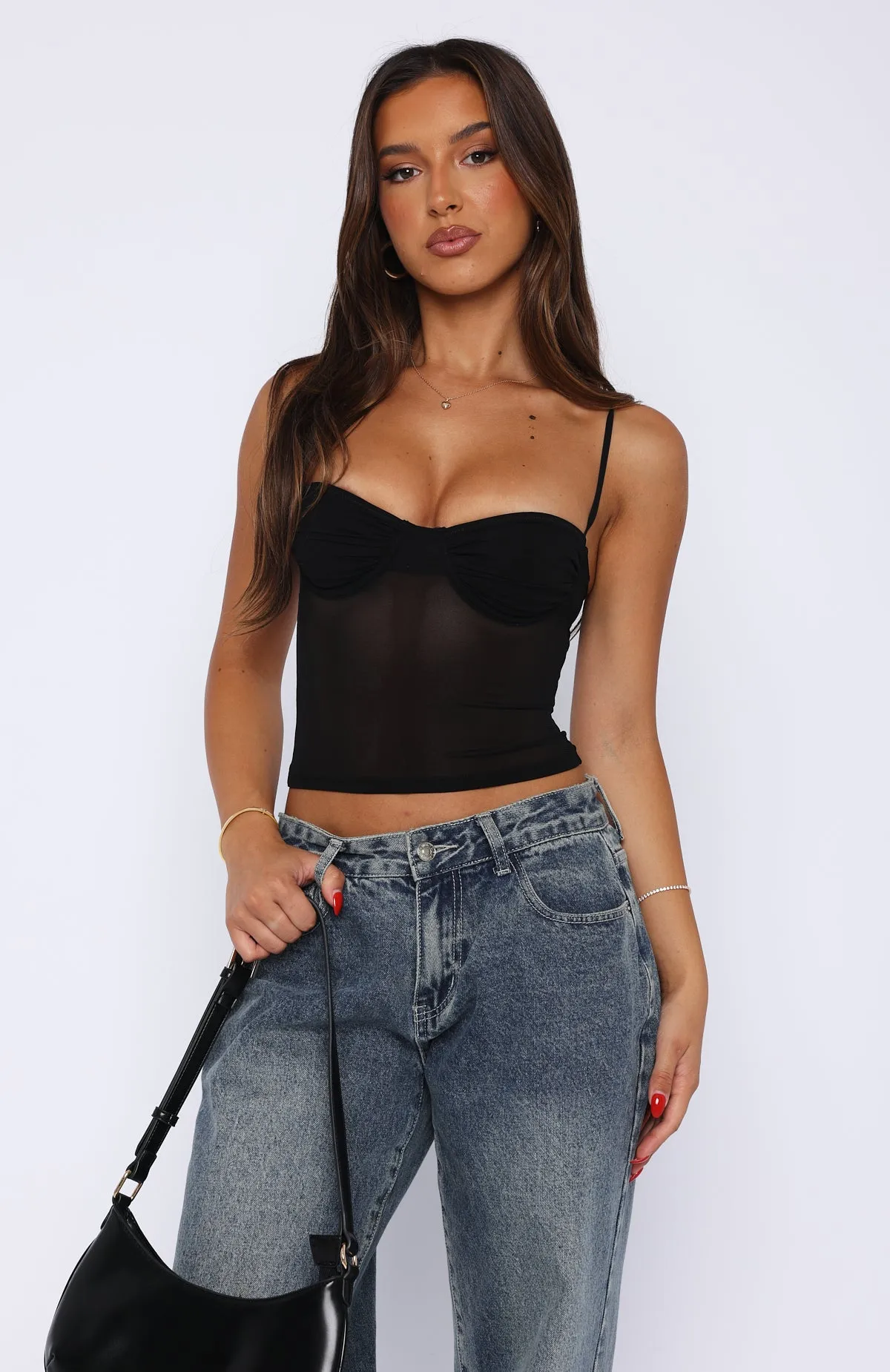 Ready For Love Top Black