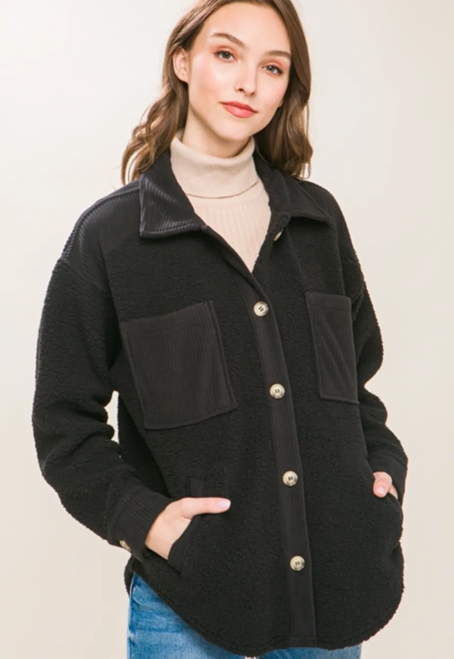 RESTOCK- Sherpa Love Jacket- 4 Colors