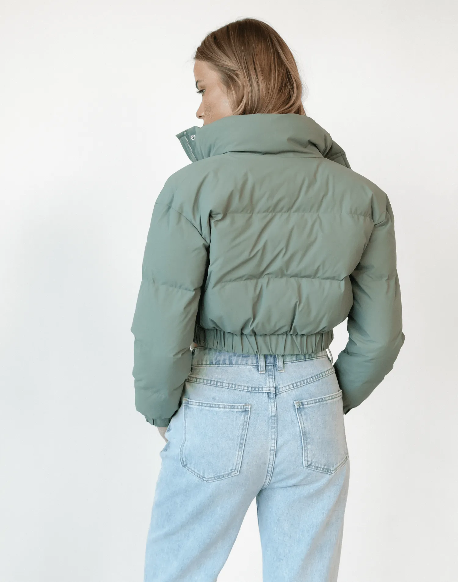 Robbie Puffer Jacket (Khaki)